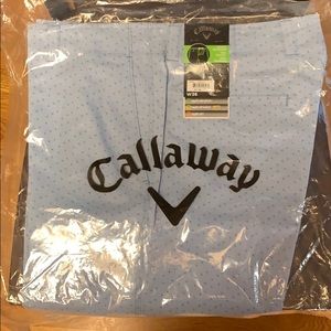 Brand new callaway golf shorts 36”